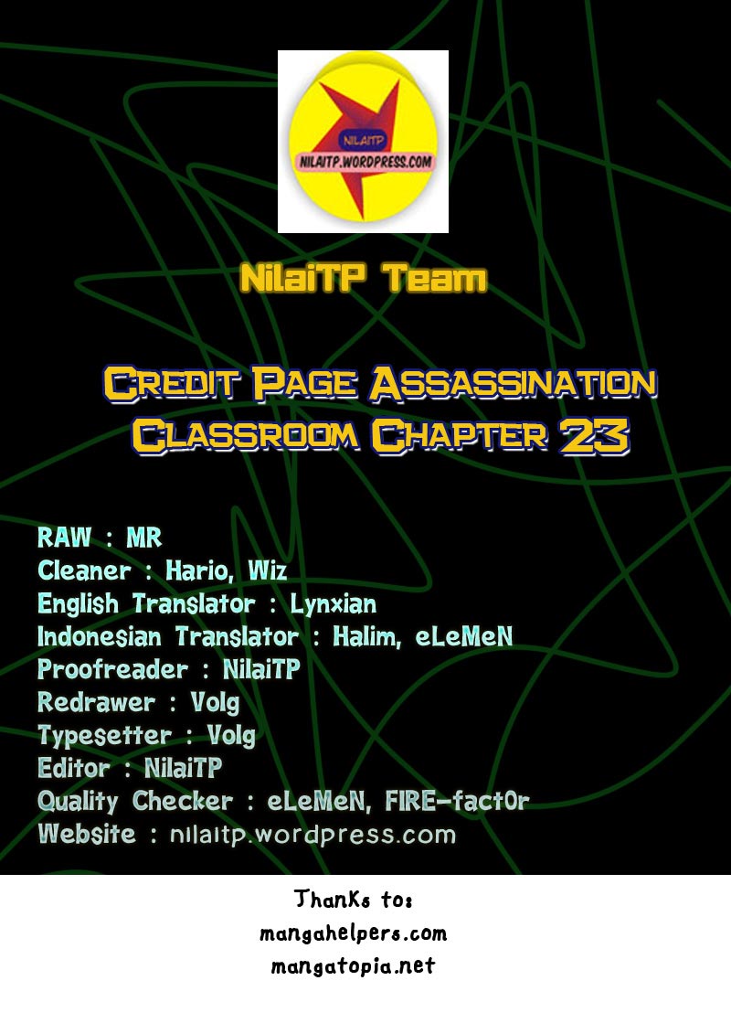 Komik Assassination Classroom Chapter 23 gambar nomor 1