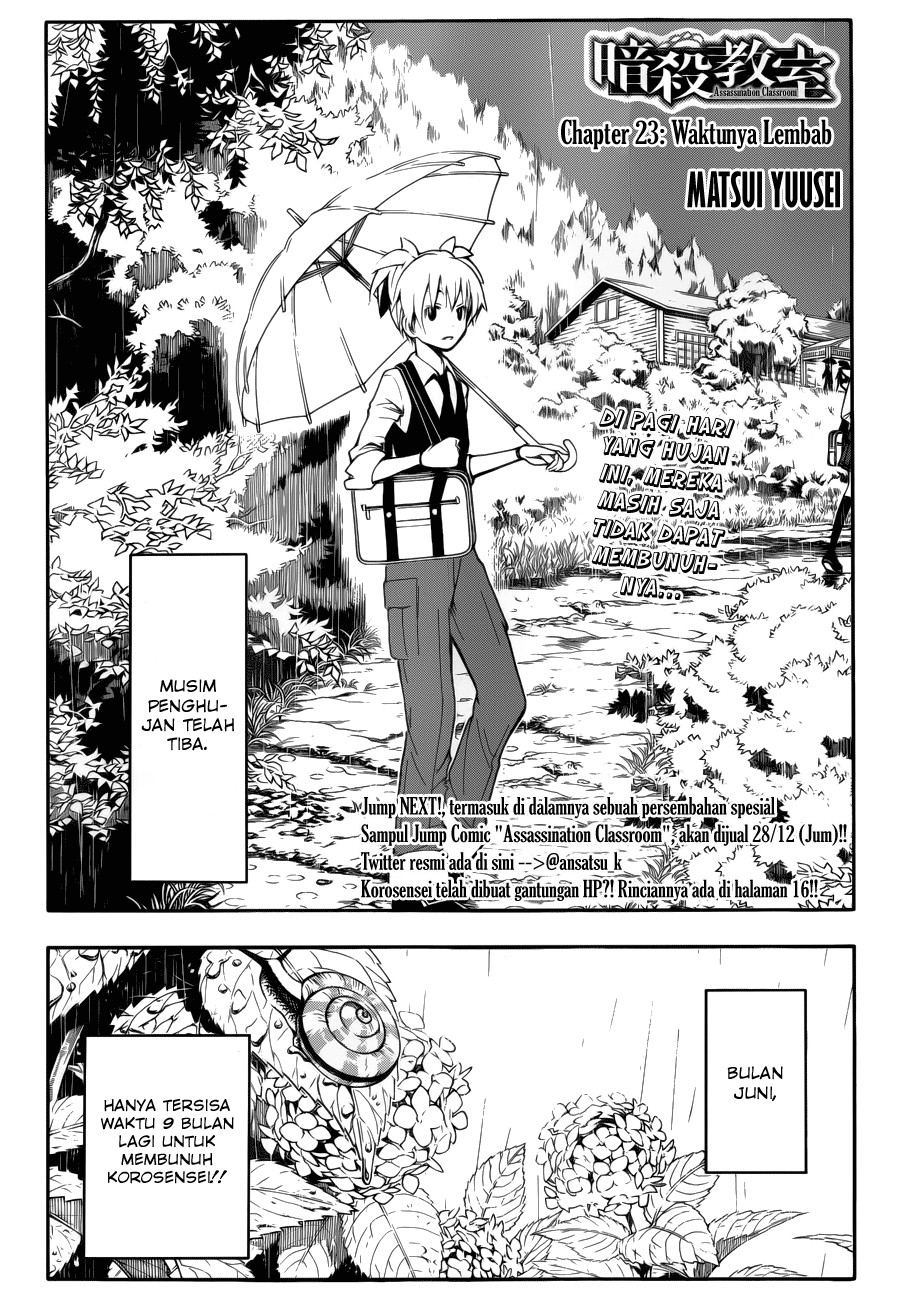 Manga Assassination Classroom Chapter 23 gambar nomor 2