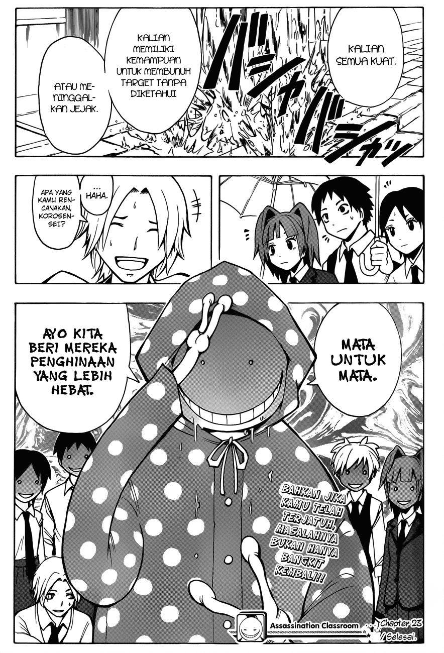 Assassination Classroom Chapter 23 Gambar 20