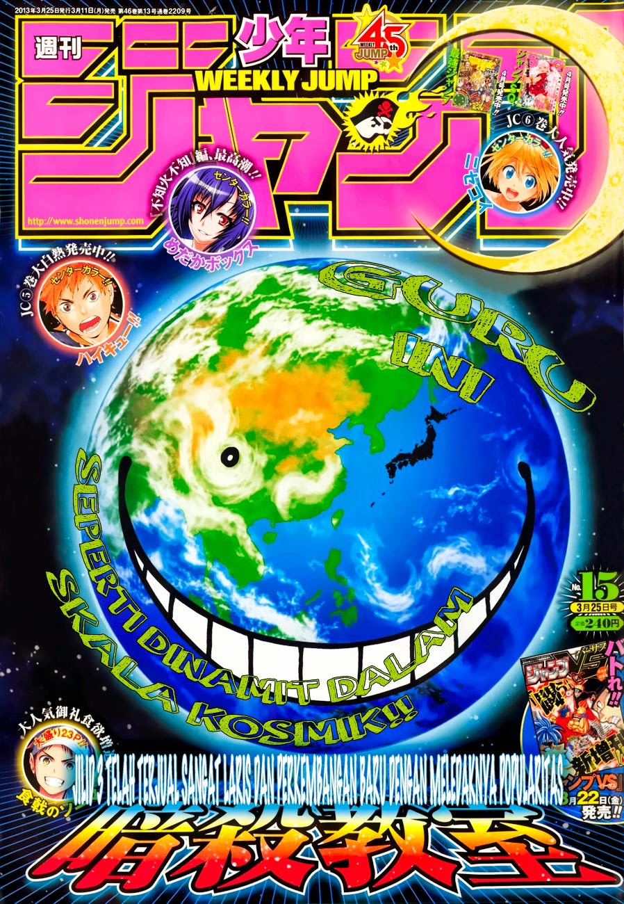 Manga Assassination Classroom Chapter 34 gambar nomor 2