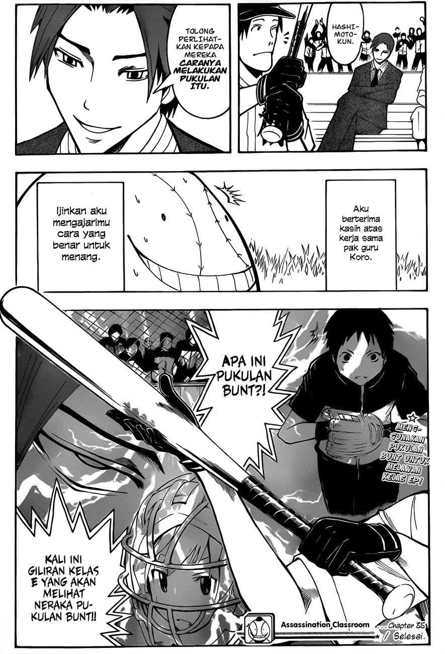 Assassination Classroom Chapter 35 Gambar 20
