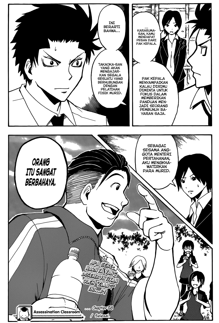 Assassination Classroom Chapter 38 Gambar 21