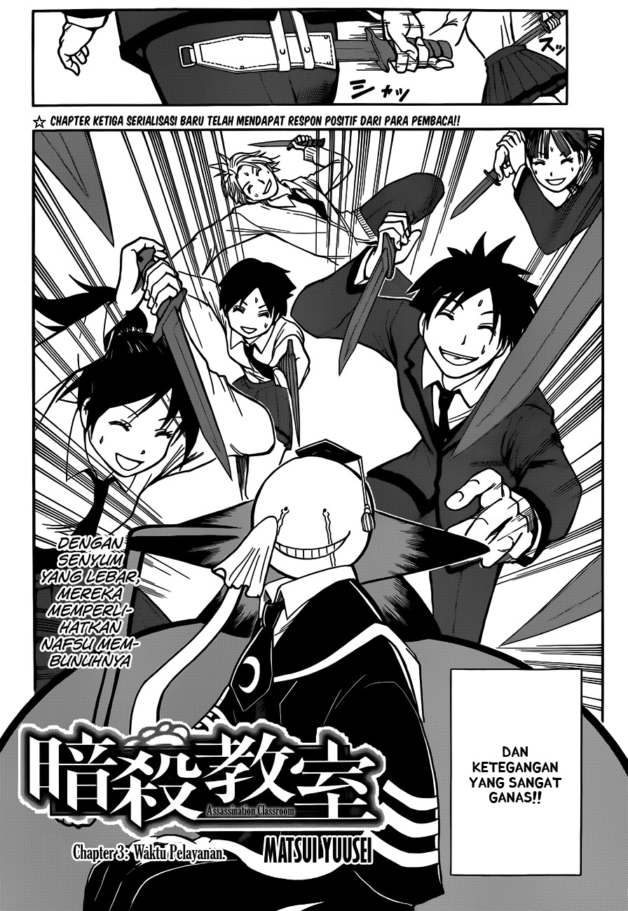 Assassination Classroom Chapter 3 Gambar 3