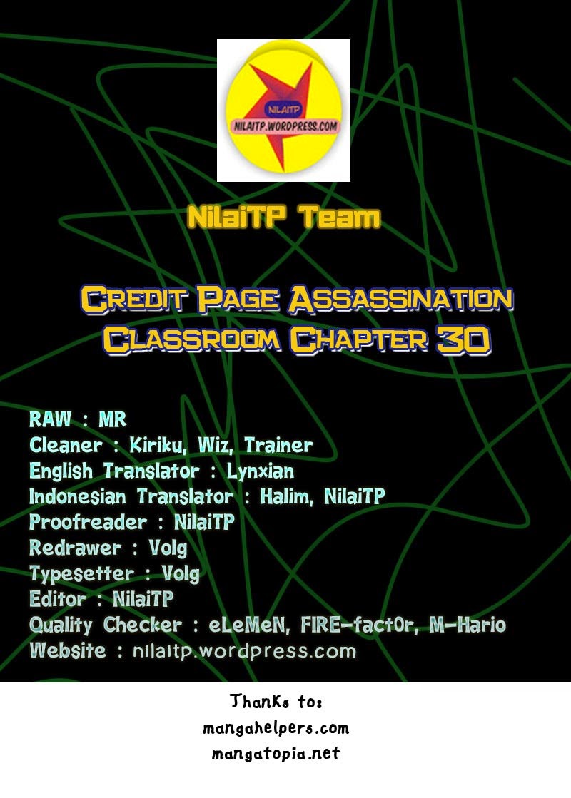 Komik Assassination Classroom Chapter 30 gambar nomor 1