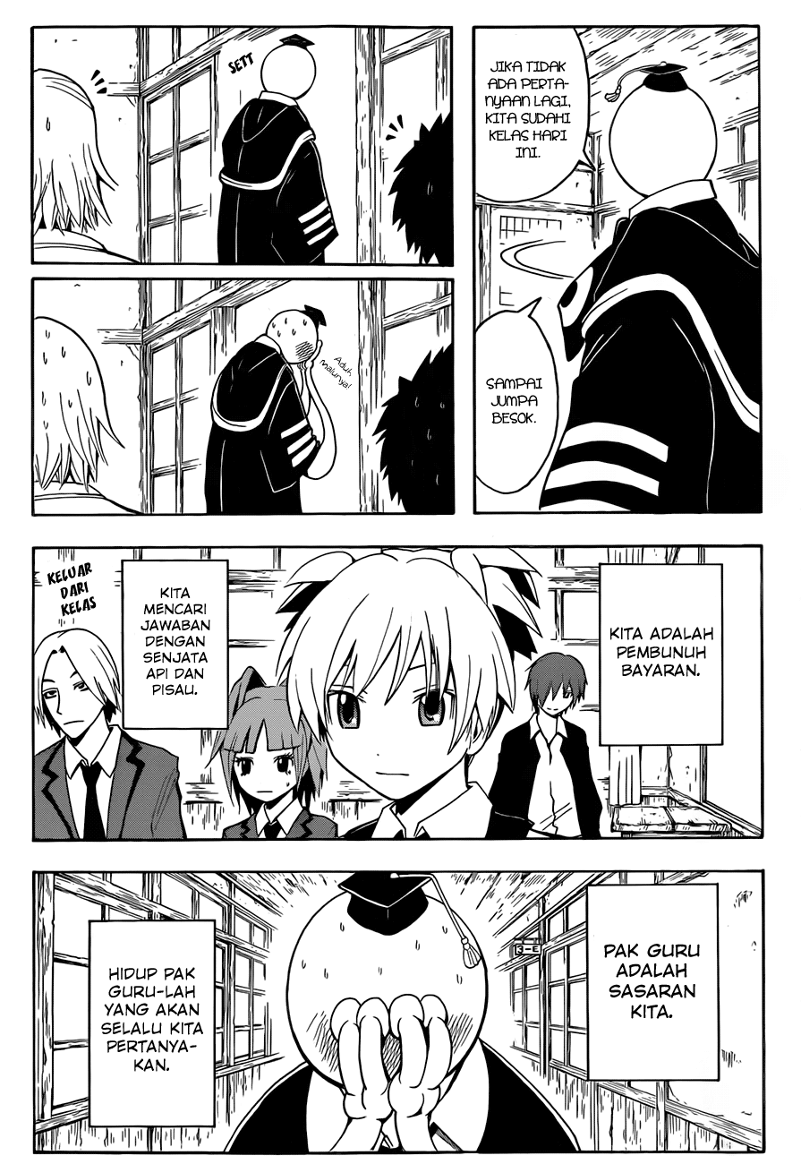 Assassination Classroom Chapter 32 Gambar 16