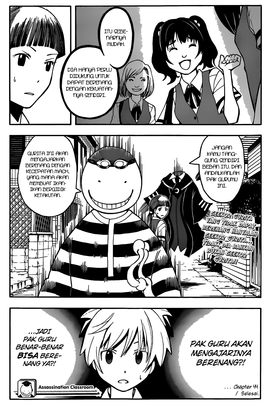 Assassination Classroom Chapter 44 Gambar 20