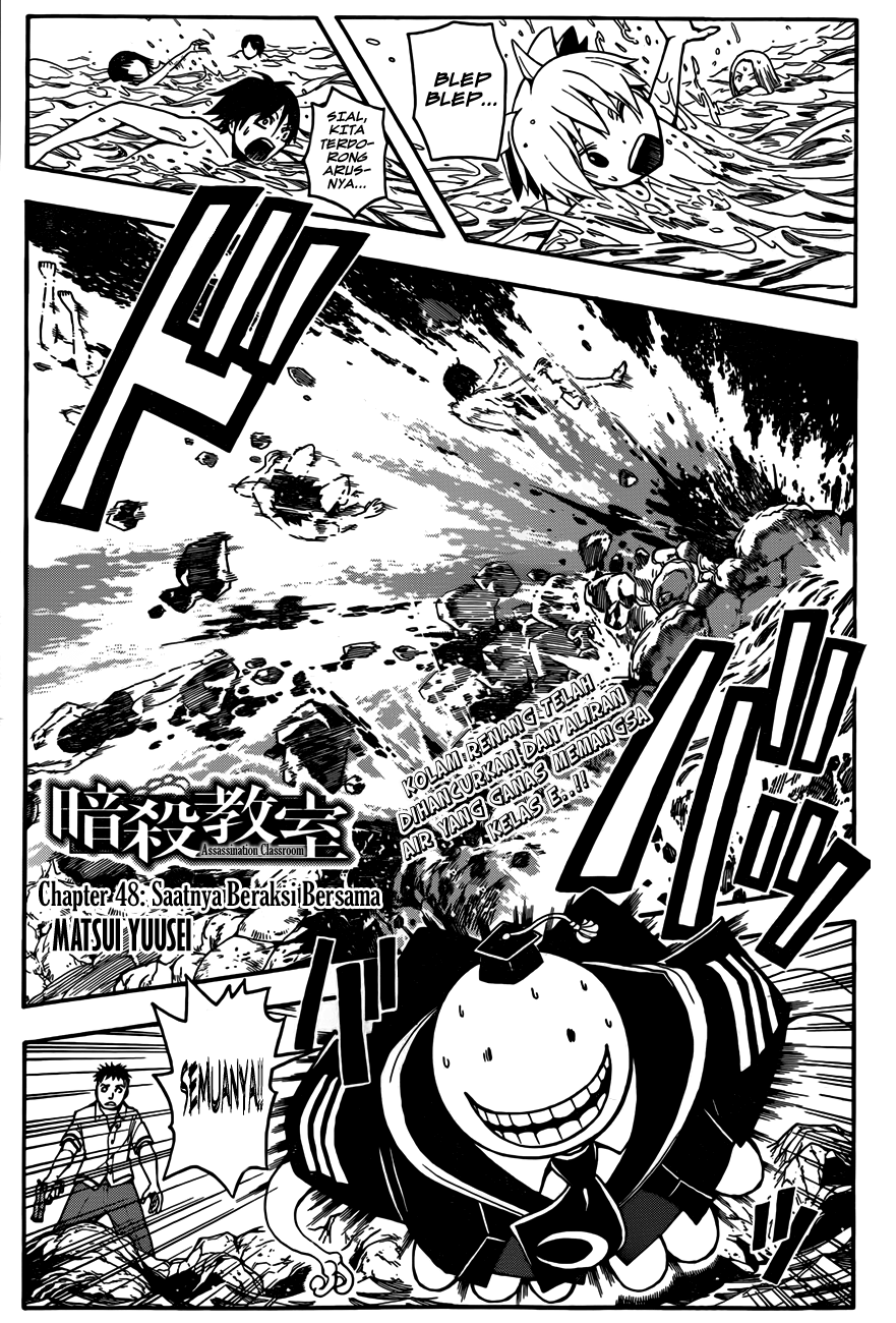 Manga Assassination Classroom Chapter 48 gambar nomor 2