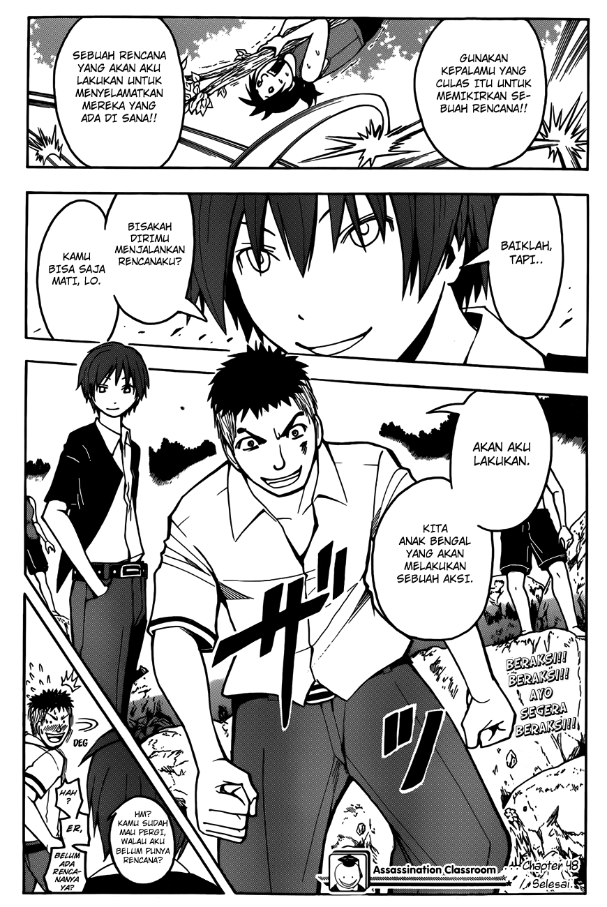 Assassination Classroom Chapter 48 Gambar 20