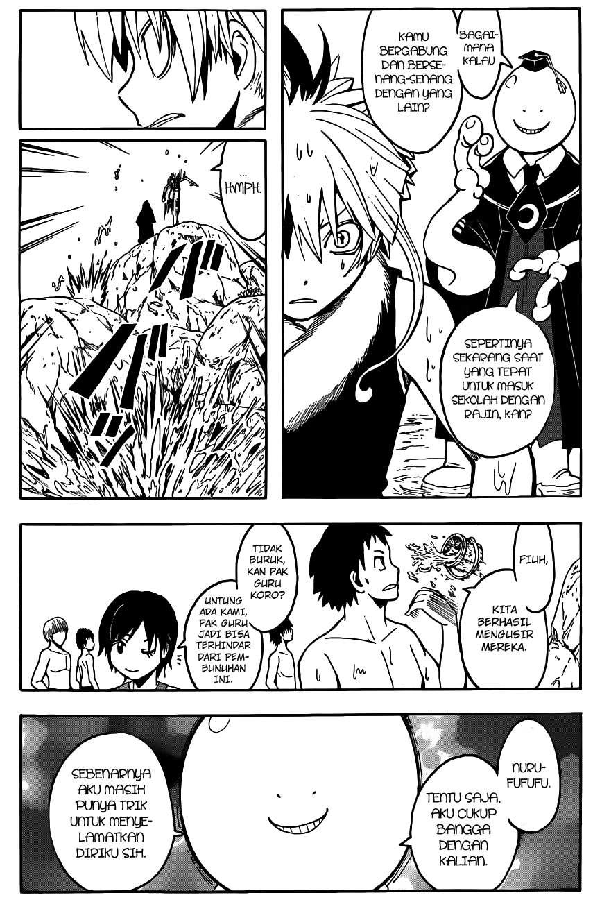 Assassination Classroom Chapter 49 Gambar 17