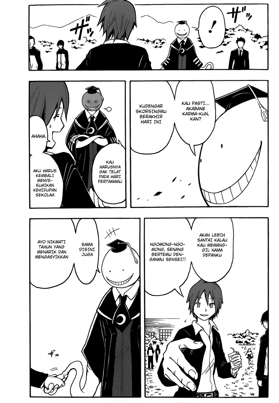 Assassination Classroom Chapter 4 Gambar 14