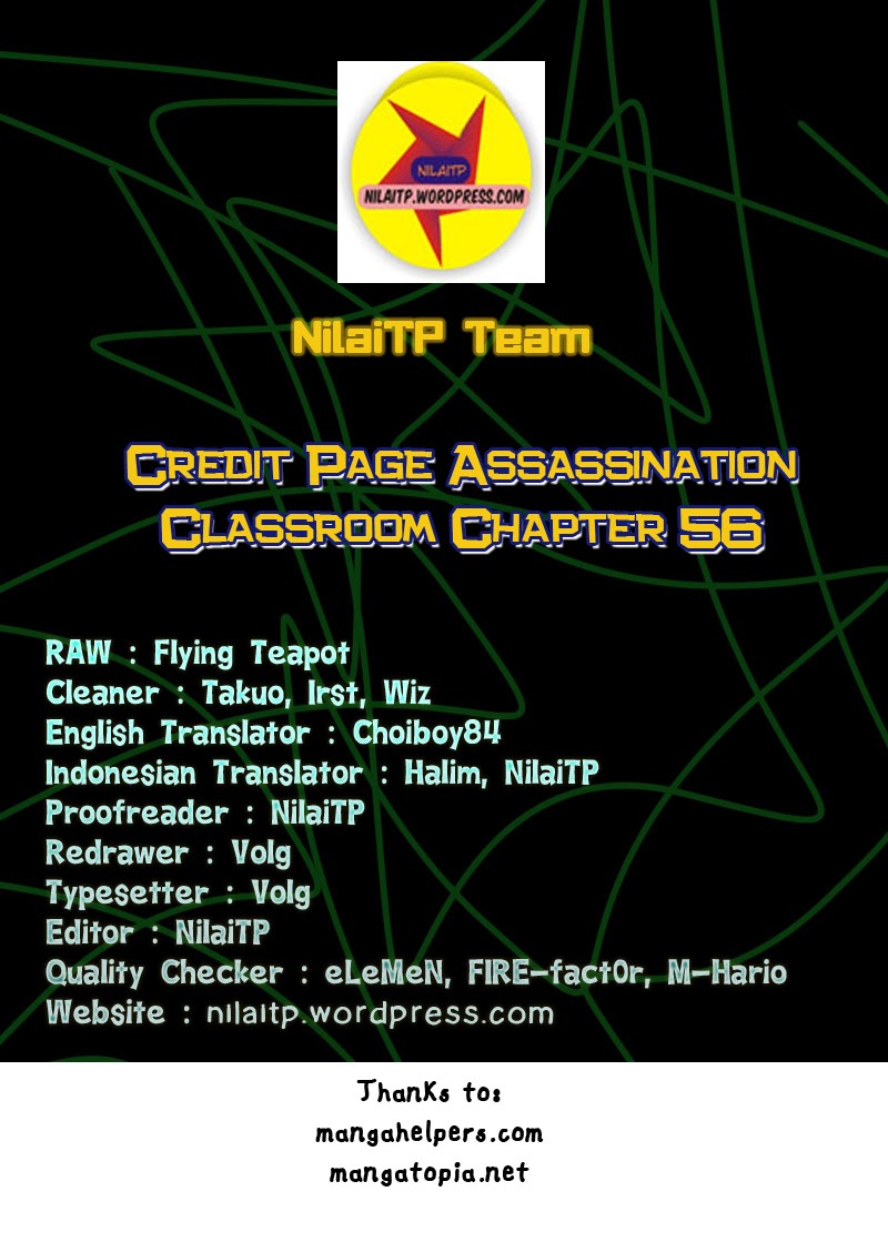 Komik Assassination Classroom Chapter 56 gambar nomor 1