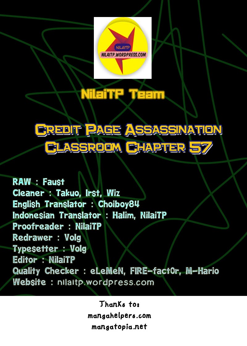 Komik Assassination Classroom Chapter 57 gambar nomor 1