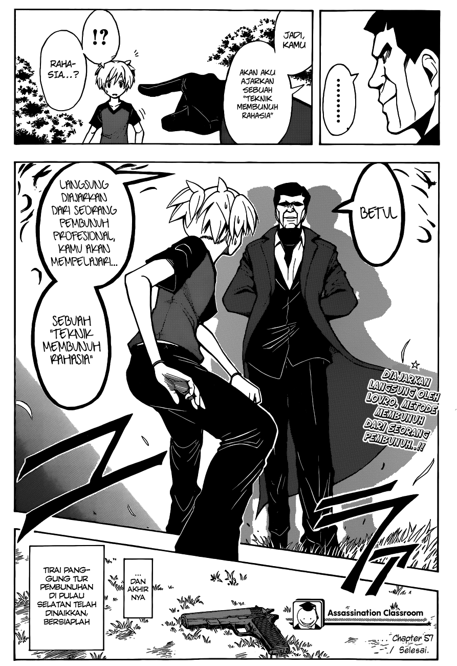 Assassination Classroom Chapter 57 Gambar 20