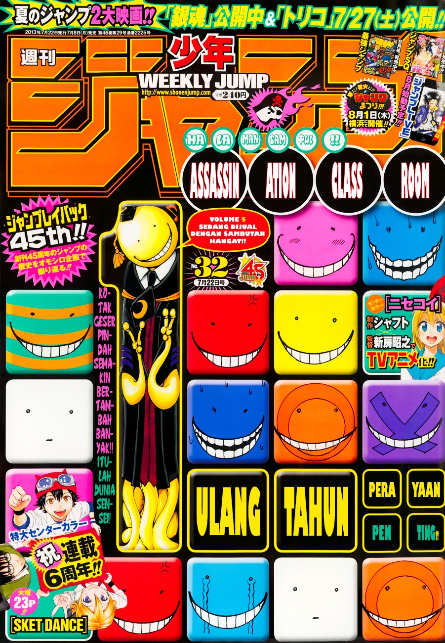 Manga Assassination Classroom Chapter 50 gambar nomor 2