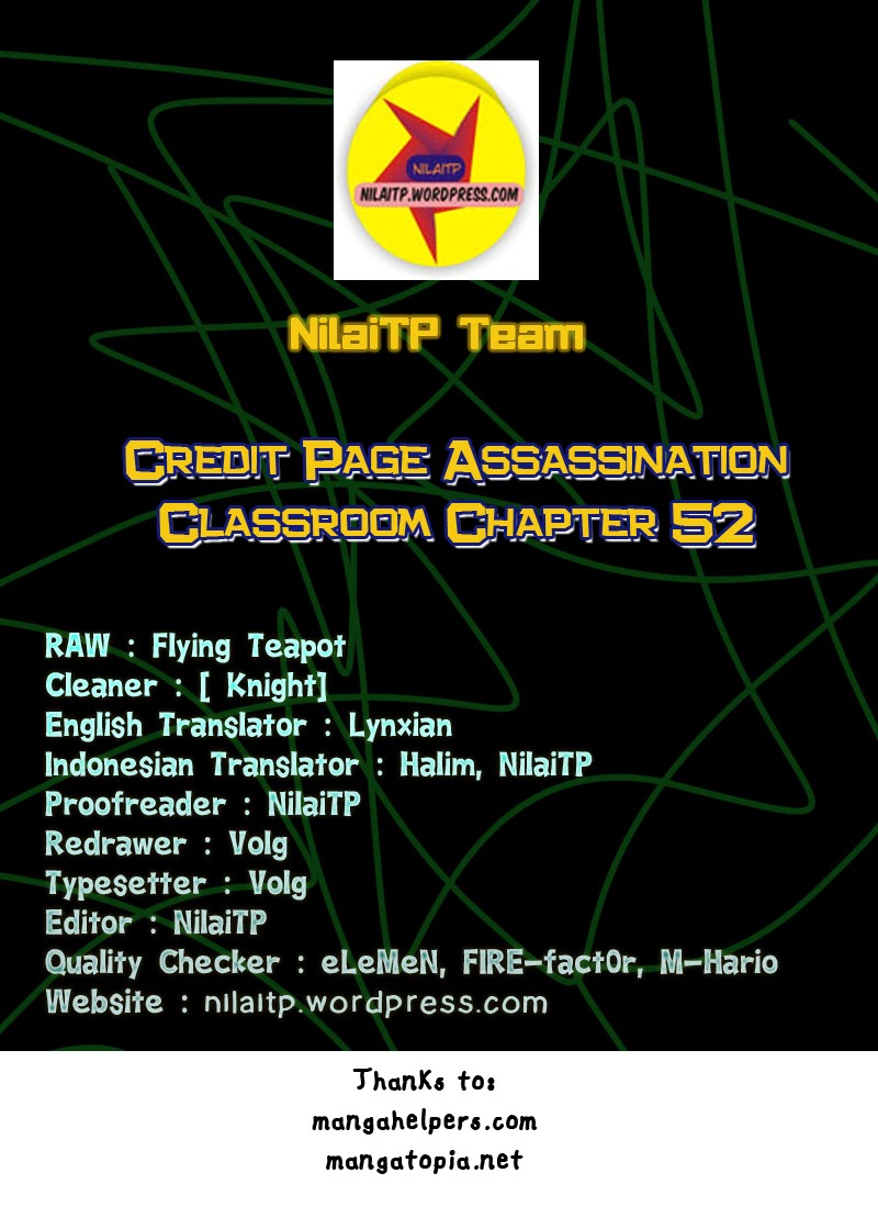 Komik Assassination Classroom Chapter 52 gambar nomor 1