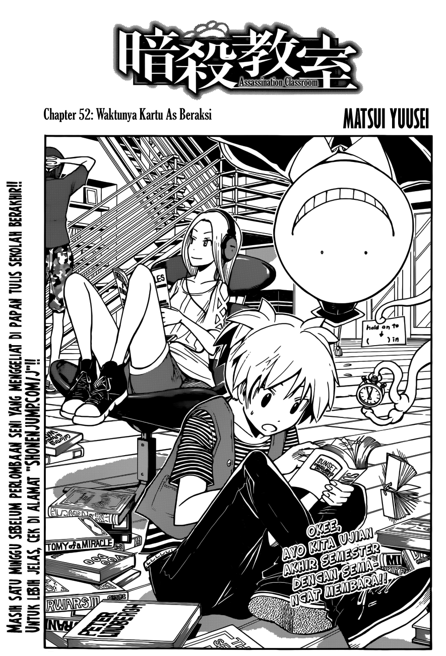 Manga Assassination Classroom Chapter 52 gambar nomor 2