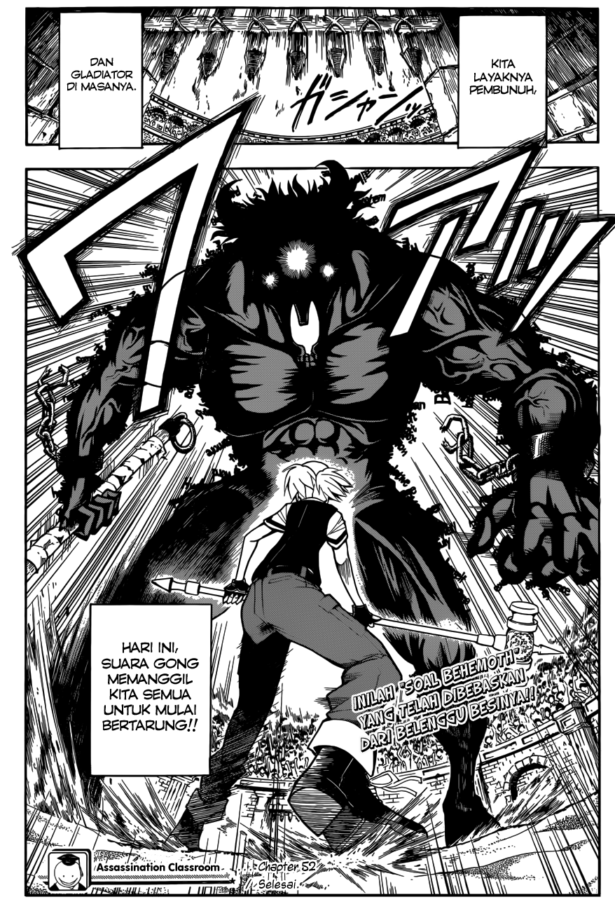 Assassination Classroom Chapter 52 Gambar 20