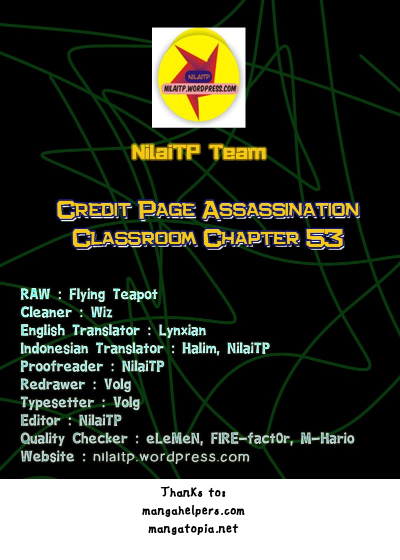 Komik Assassination Classroom Chapter 53 gambar nomor 1