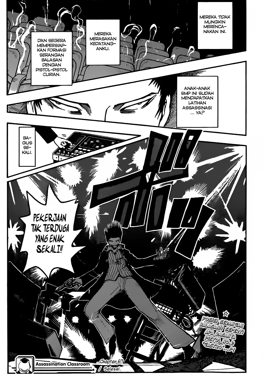 Assassination Classroom Chapter 67 Gambar 20