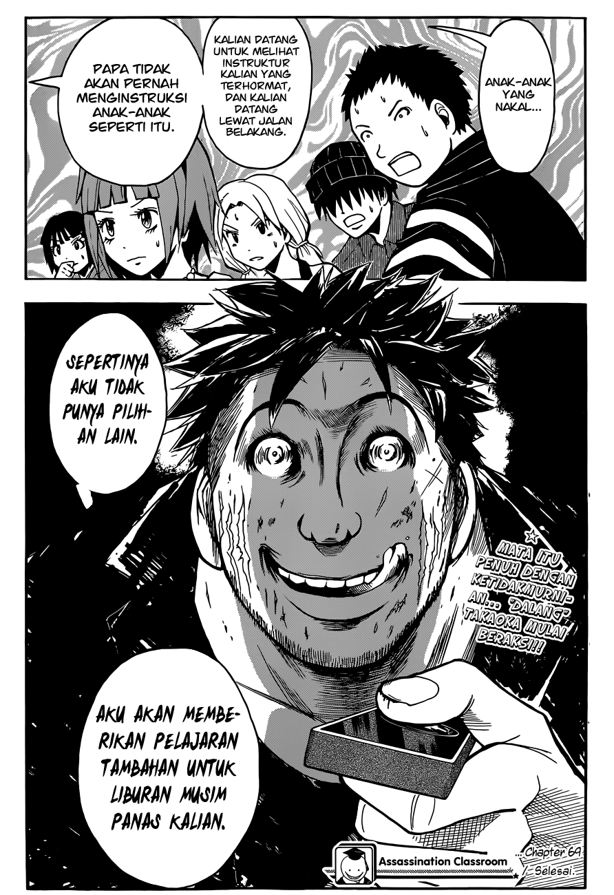 Assassination Classroom Chapter 69 Gambar 20