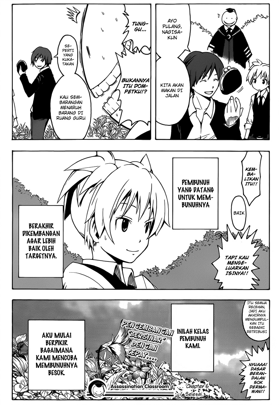 Assassination Classroom Chapter 6 Gambar 20