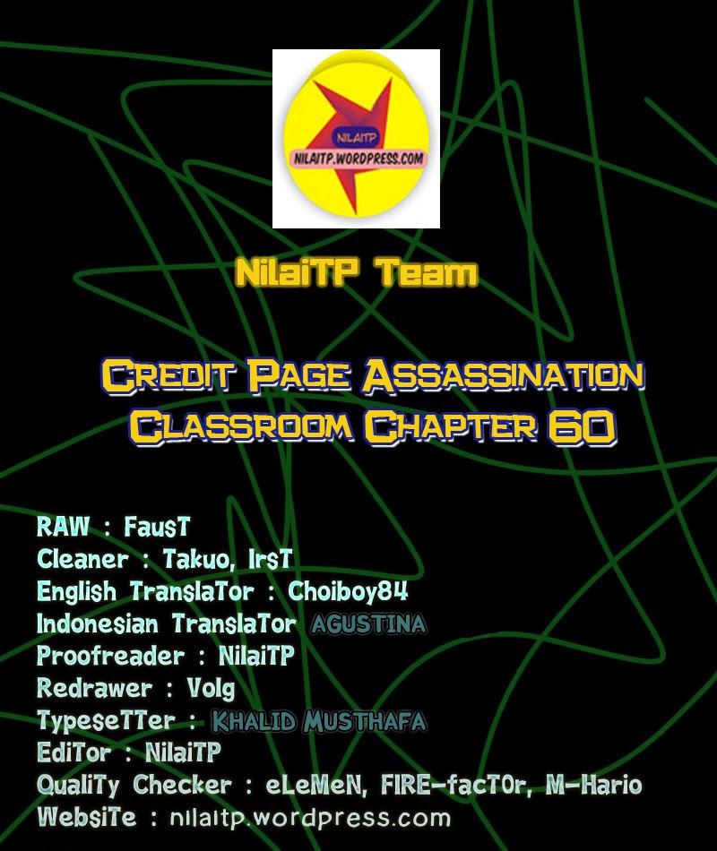 Komik Assassination Classroom Chapter 60 gambar nomor 1