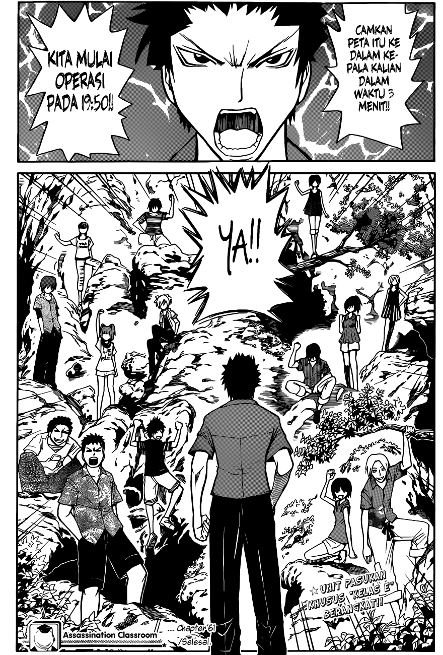 Assassination Classroom Chapter 61 Gambar 20