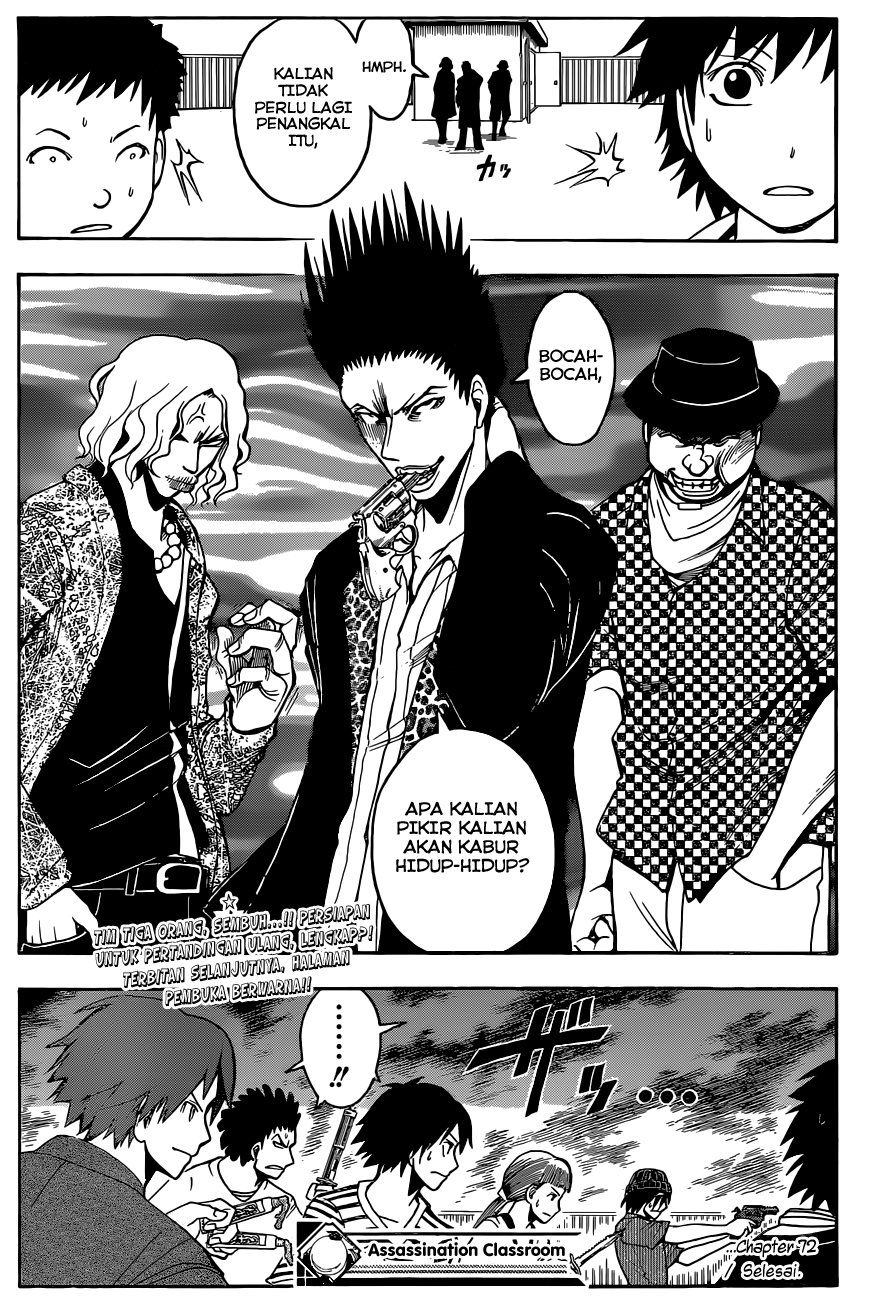 Assassination Classroom Chapter 72 Gambar 19