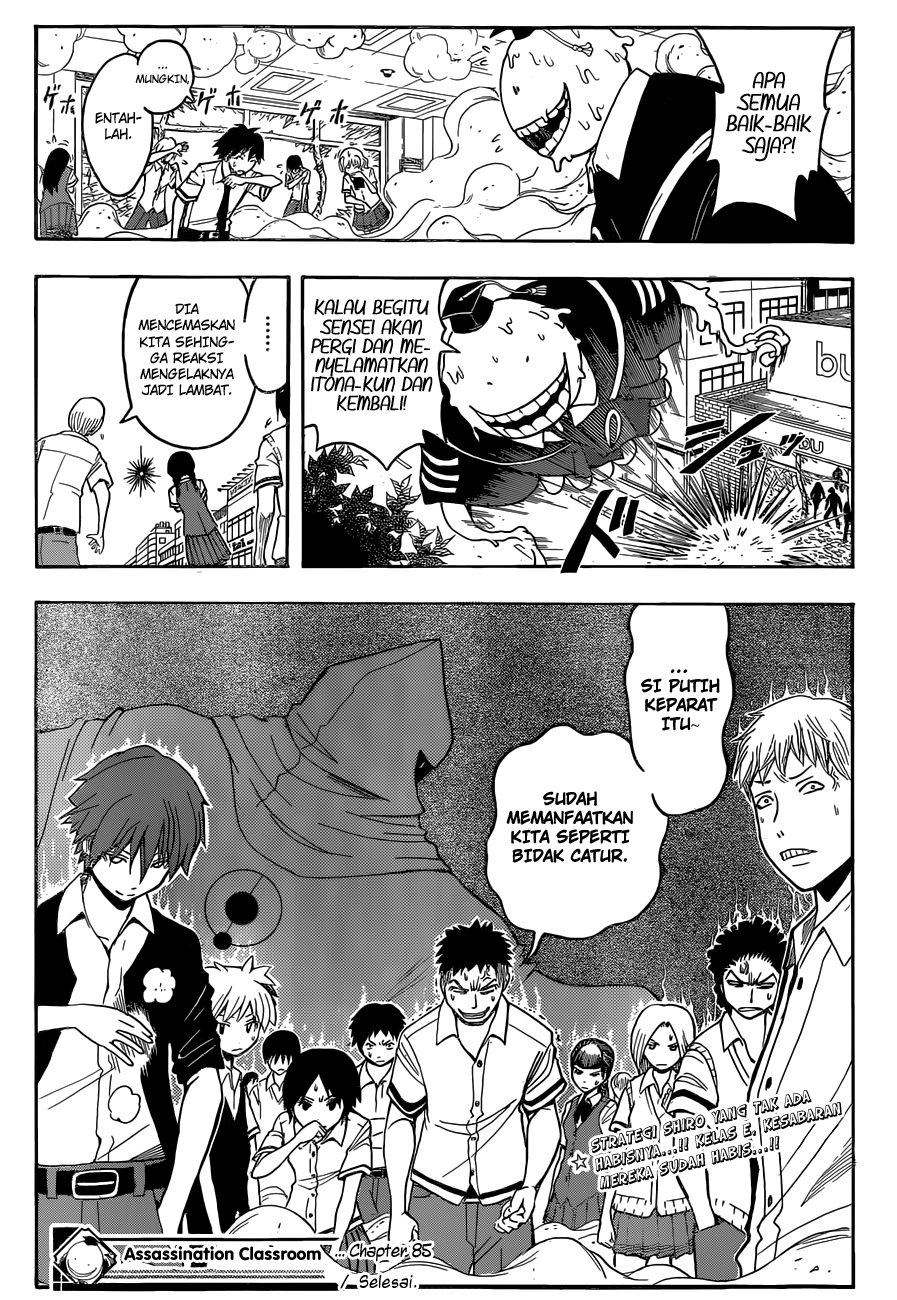 Assassination Classroom Chapter 85 Gambar 20
