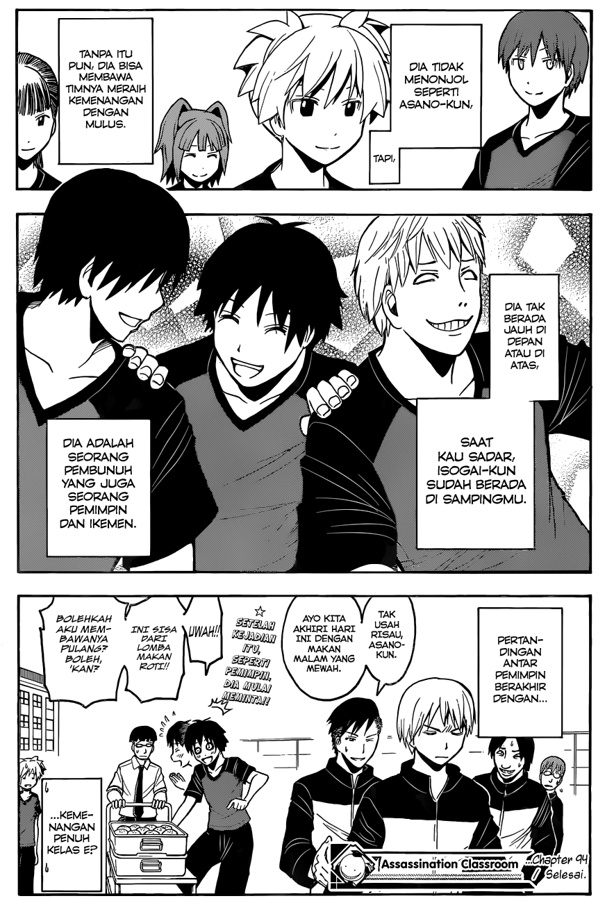 Assassination Classroom Chapter 94 Gambar 19