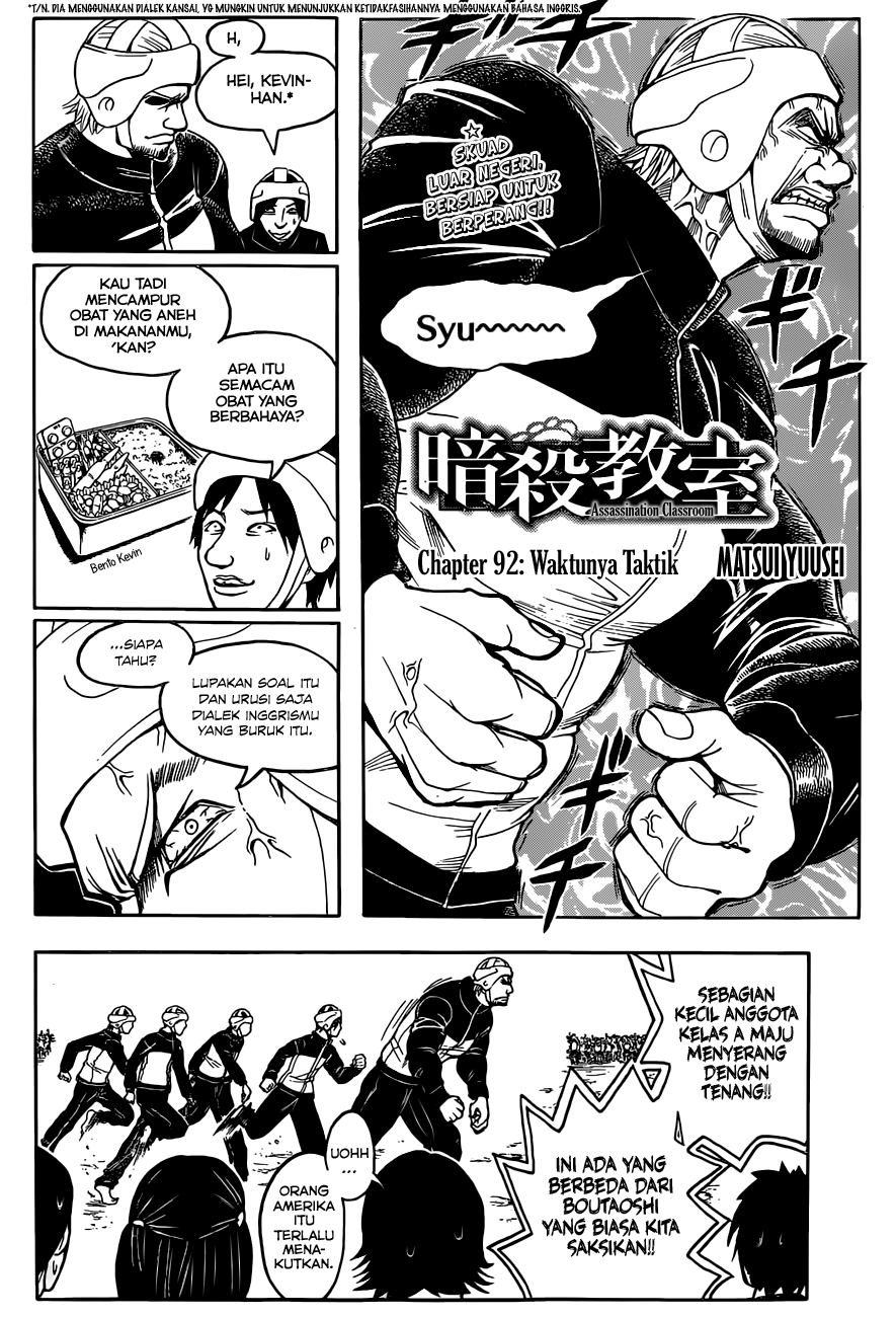Assassination Classroom Chapter 92 Gambar 3