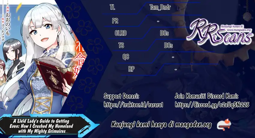 Komik Buchigire Reijou wa Houfuku wo Chikaimashita. ~Madousho no Chikara de Sokoku wo Tataki Tsubushimasu~ Chapter 5 gambar nomor 1