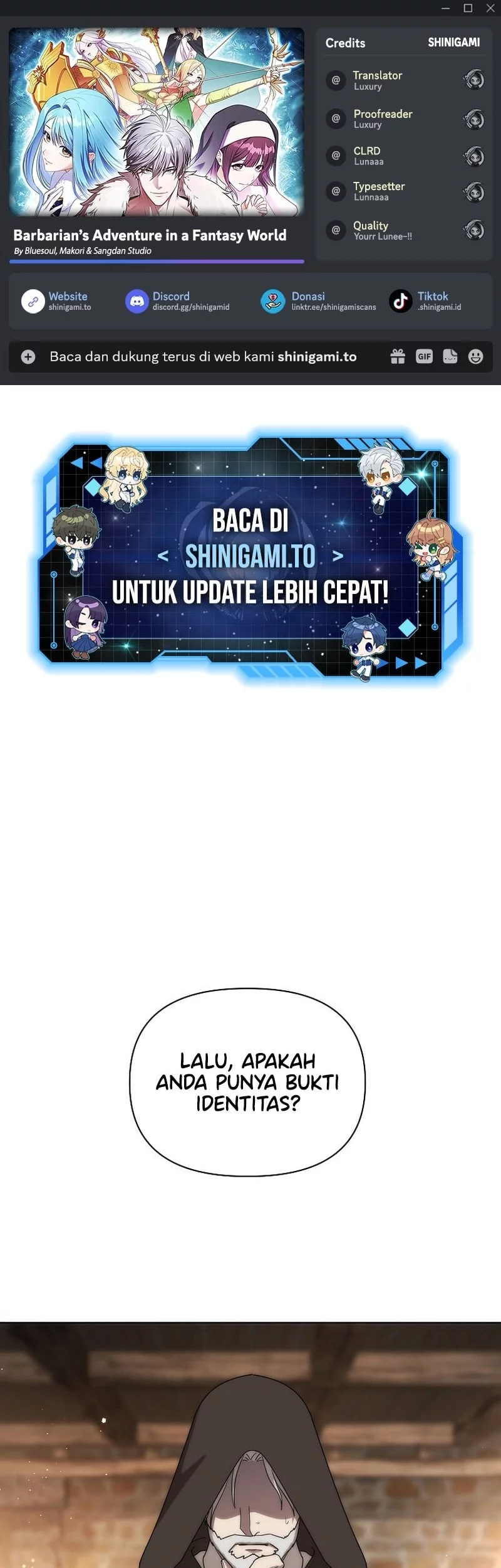 Komik Barbarian’s Adventure In A Fantasy World Chapter 39 gambar nomor 1
