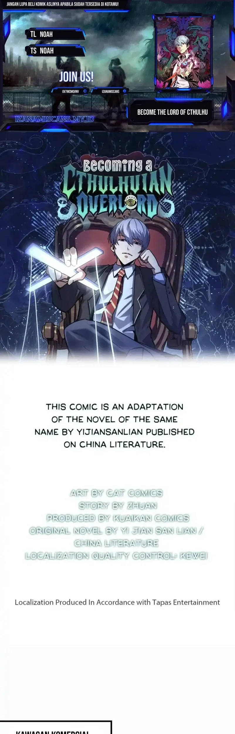 Komik Become The Lord Of Cthulhu Chapter 29 gambar nomor 1