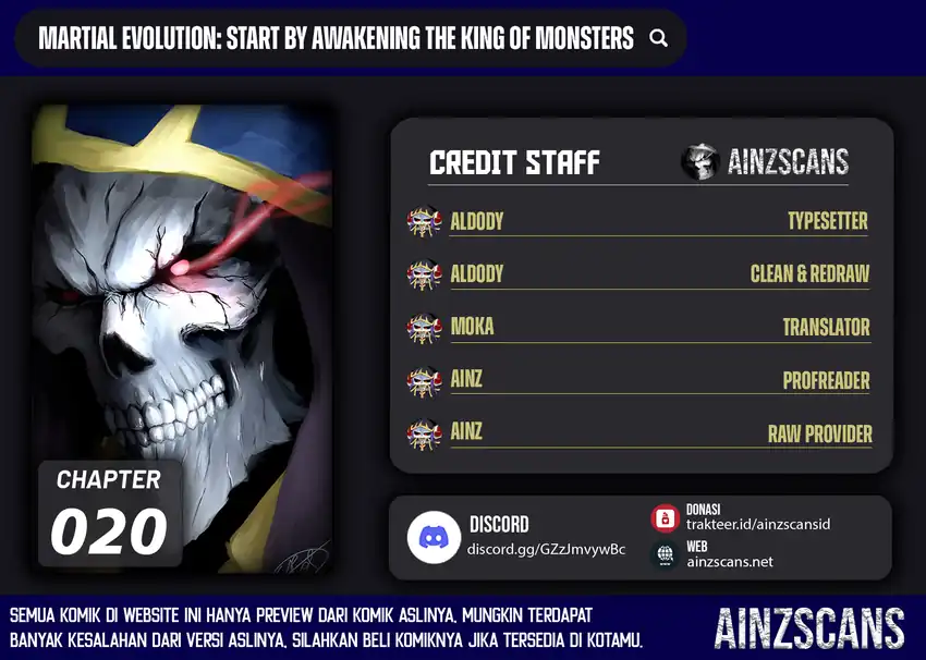 Komik Becoming a God in Apocalypse Glossary Chapter 20 gambar nomor 1