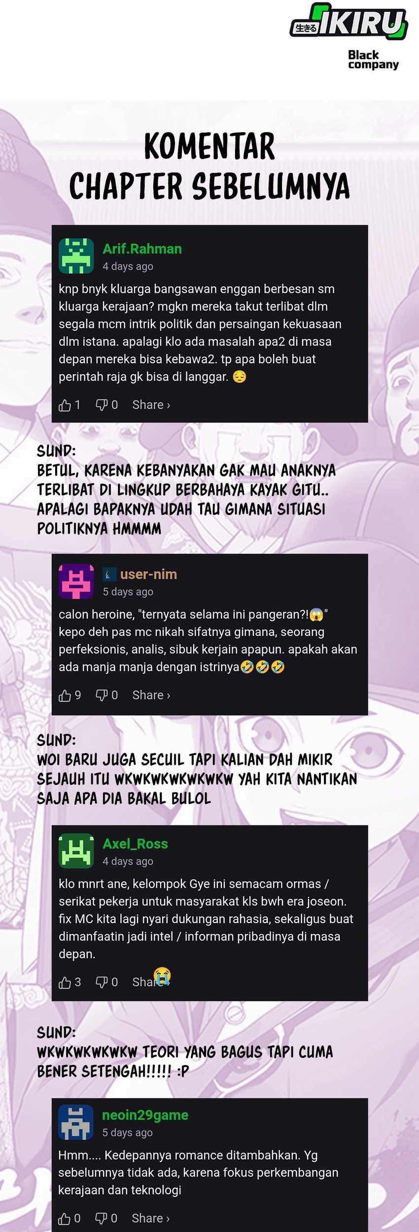 Black Corporation: Joseon Chapter 104 Gambar 107