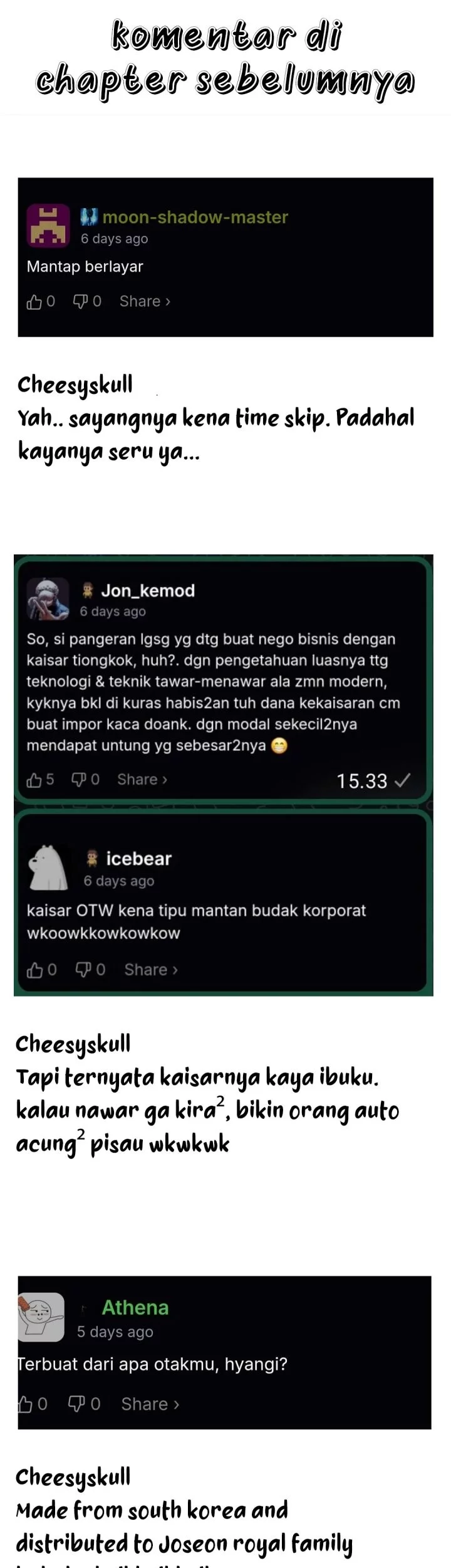 Black Corporation: Joseon Chapter 119 Gambar 107