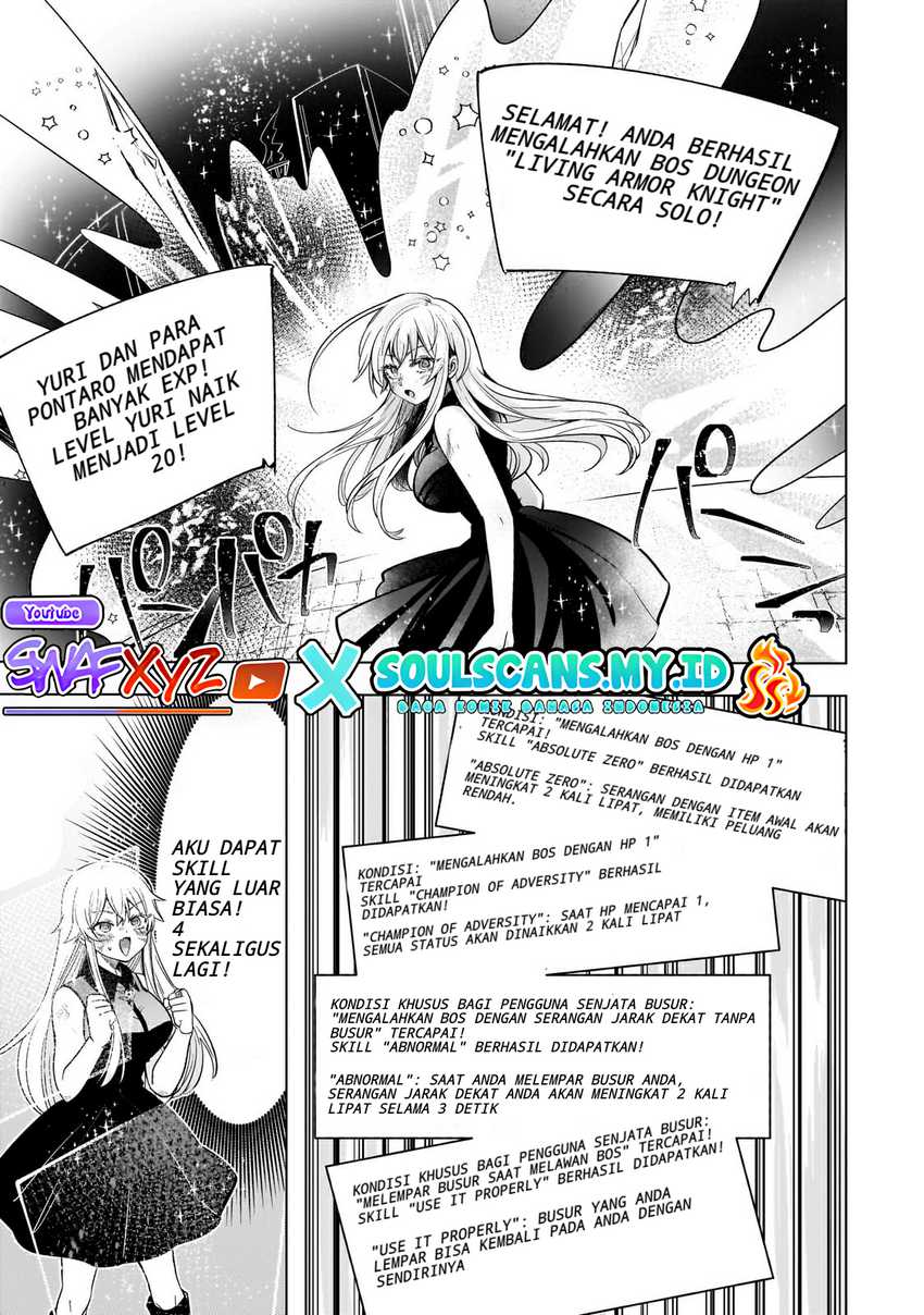 Blade Skill Online: Gomi Shokugyou de Saijaku Bukide Kuso Status no Ore, Itsunomanika “Last Boss” ni Nariagarimasu! Chapter 6 Gambar 17