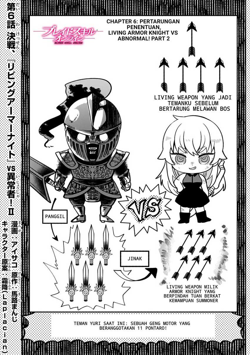 Manga Blade Skill Online: Gomi Shokugyou de Saijaku Bukide Kuso Status no Ore, Itsunomanika “Last Boss” ni Nariagarimasu! Chapter 6 gambar nomor 2