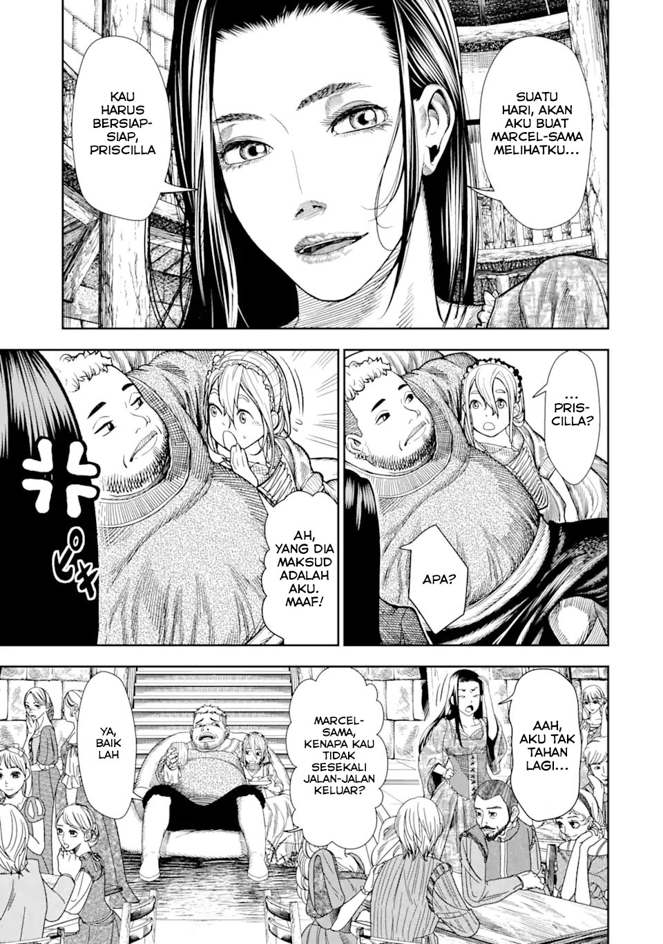 Blood-crawling Princess of a ruined Country Chapter 1.2 Gambar 8