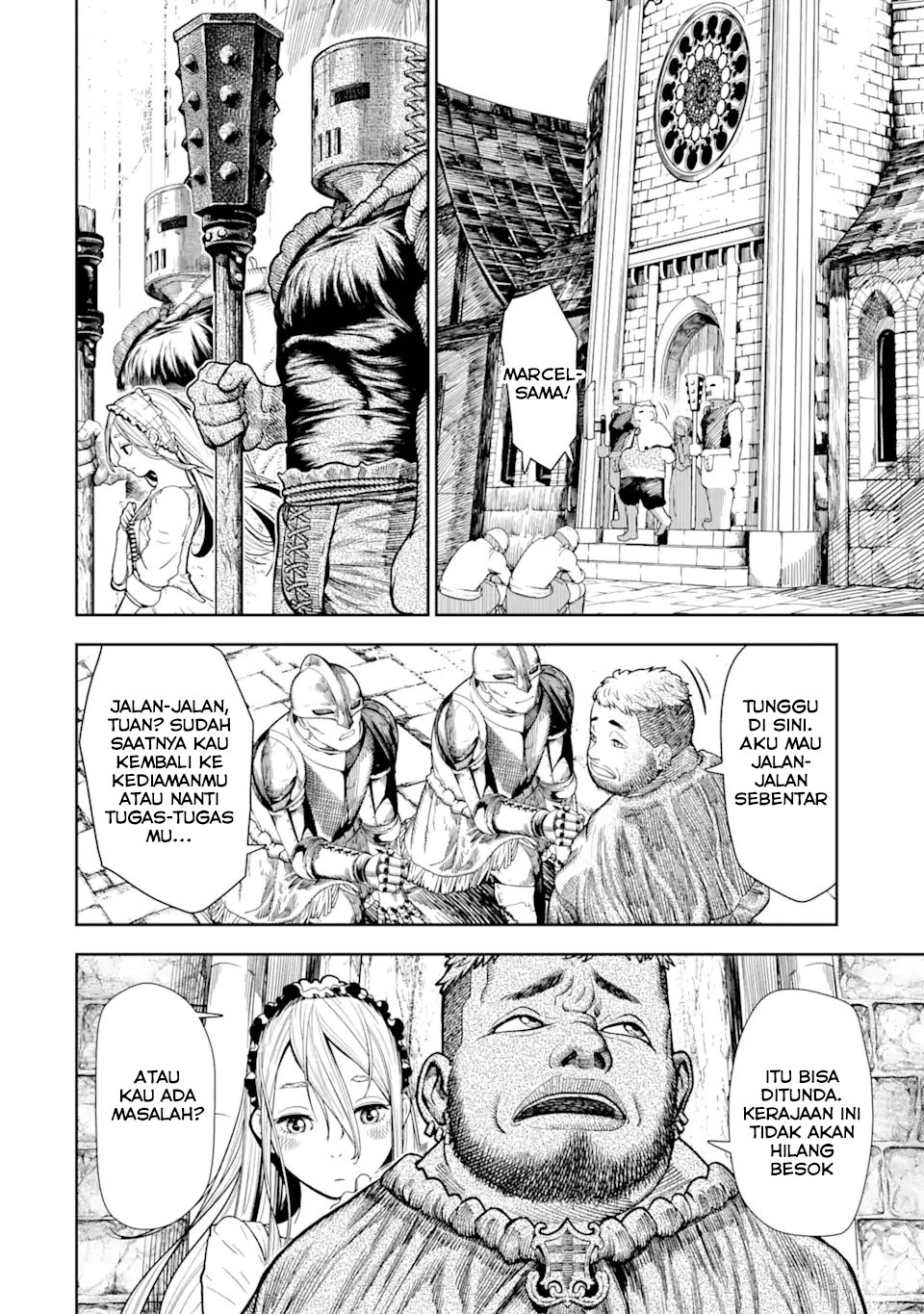 Blood-crawling Princess of a ruined Country Chapter 1.2 Gambar 9