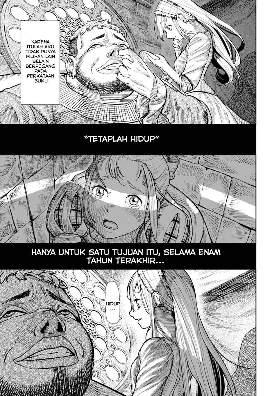 Blood-crawling Princess of a ruined Country Chapter 1.3 Gambar 14