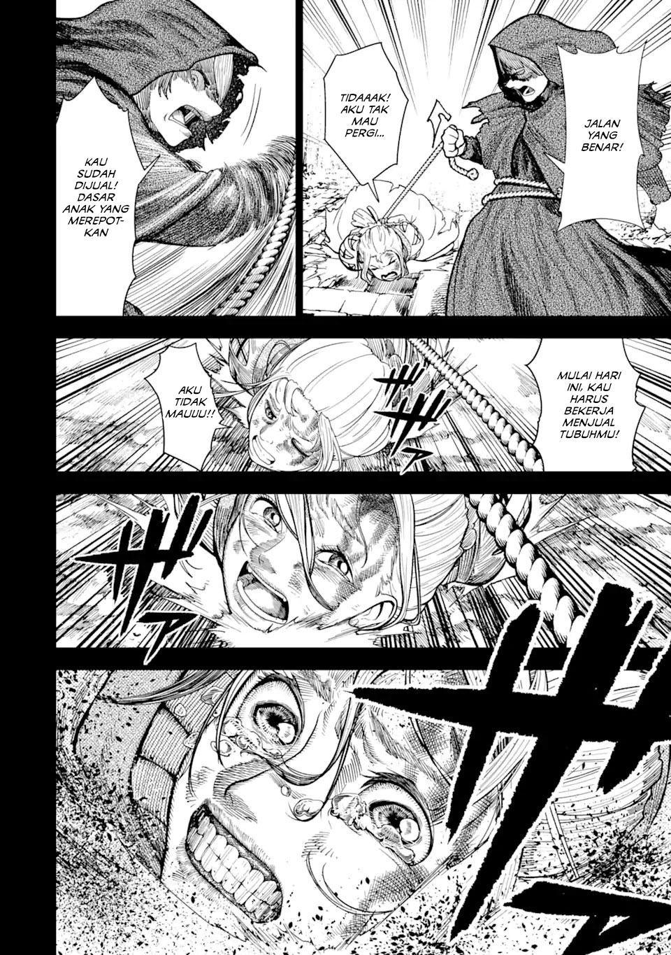 Blood-crawling Princess of a ruined Country Chapter 1.3 Gambar 5