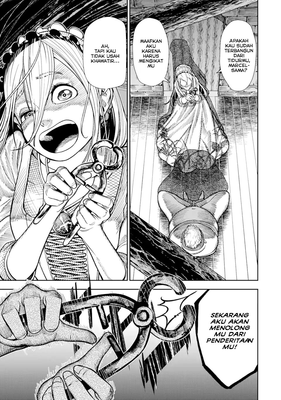 Blood-crawling Princess of a ruined Country Chapter 1.4 Gambar 3