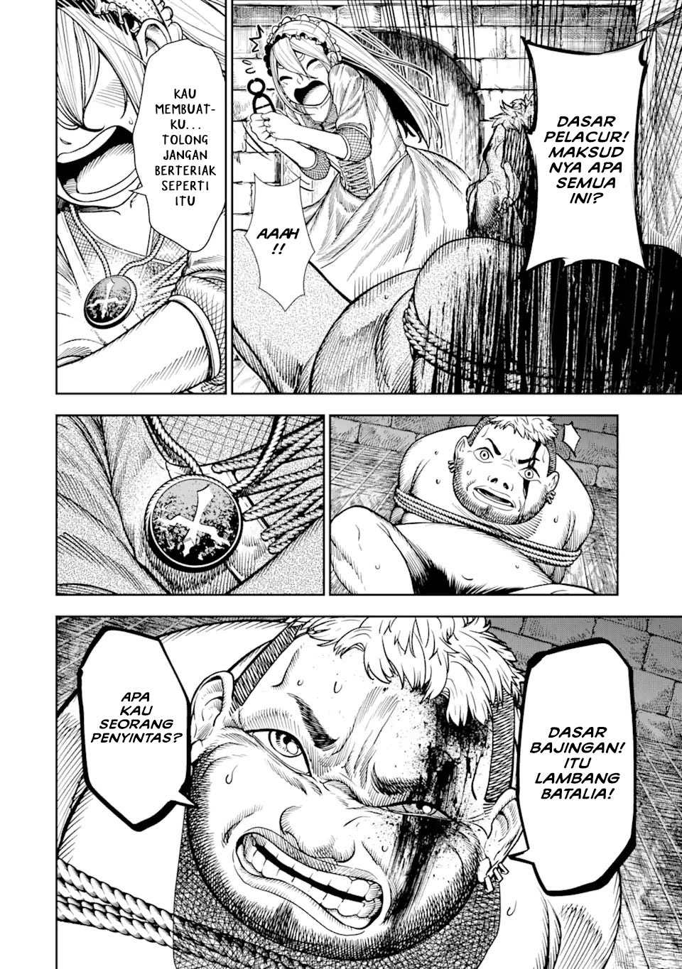 Blood-crawling Princess of a ruined Country Chapter 1.4 Gambar 4