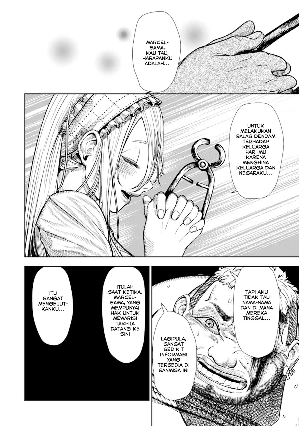 Blood-crawling Princess of a ruined Country Chapter 1.4 Gambar 6