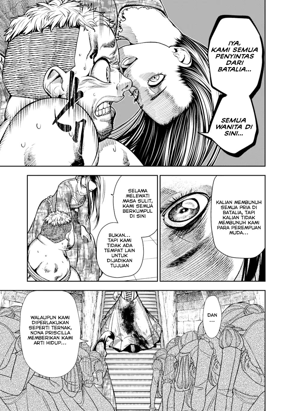 Blood-crawling Princess of a ruined Country Chapter 1.5 Gambar 5