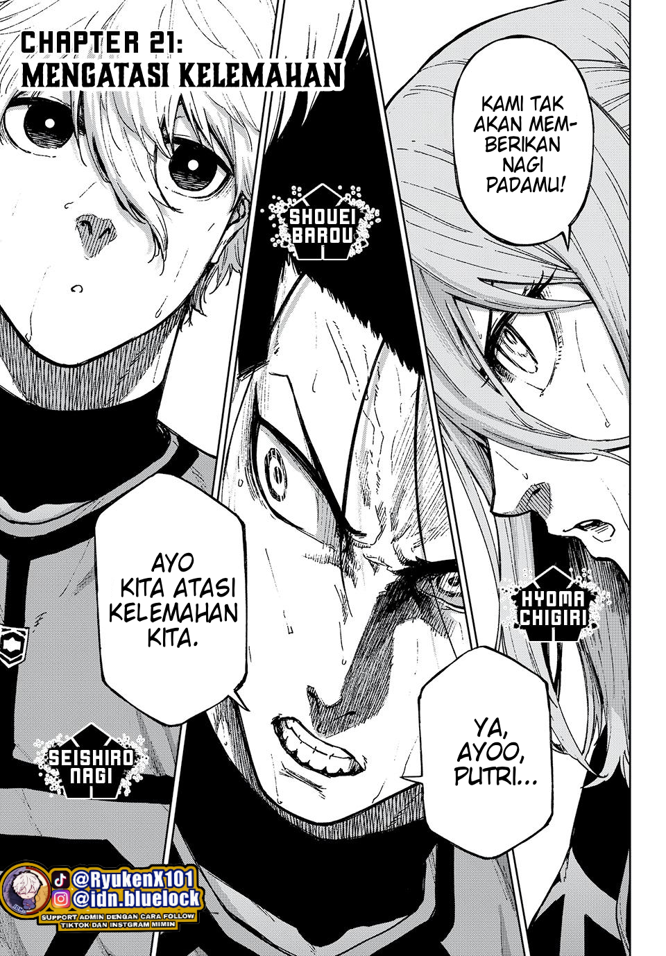 Komik Blue Lock: Episode Nagi Chapter 21 gambar nomor 1