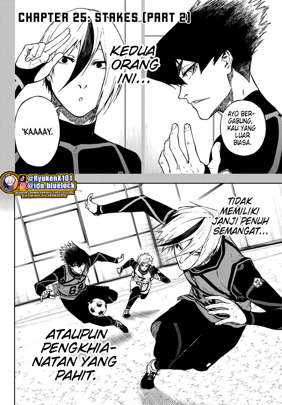 Komik Blue Lock: Episode Nagi Chapter 25 gambar nomor 1