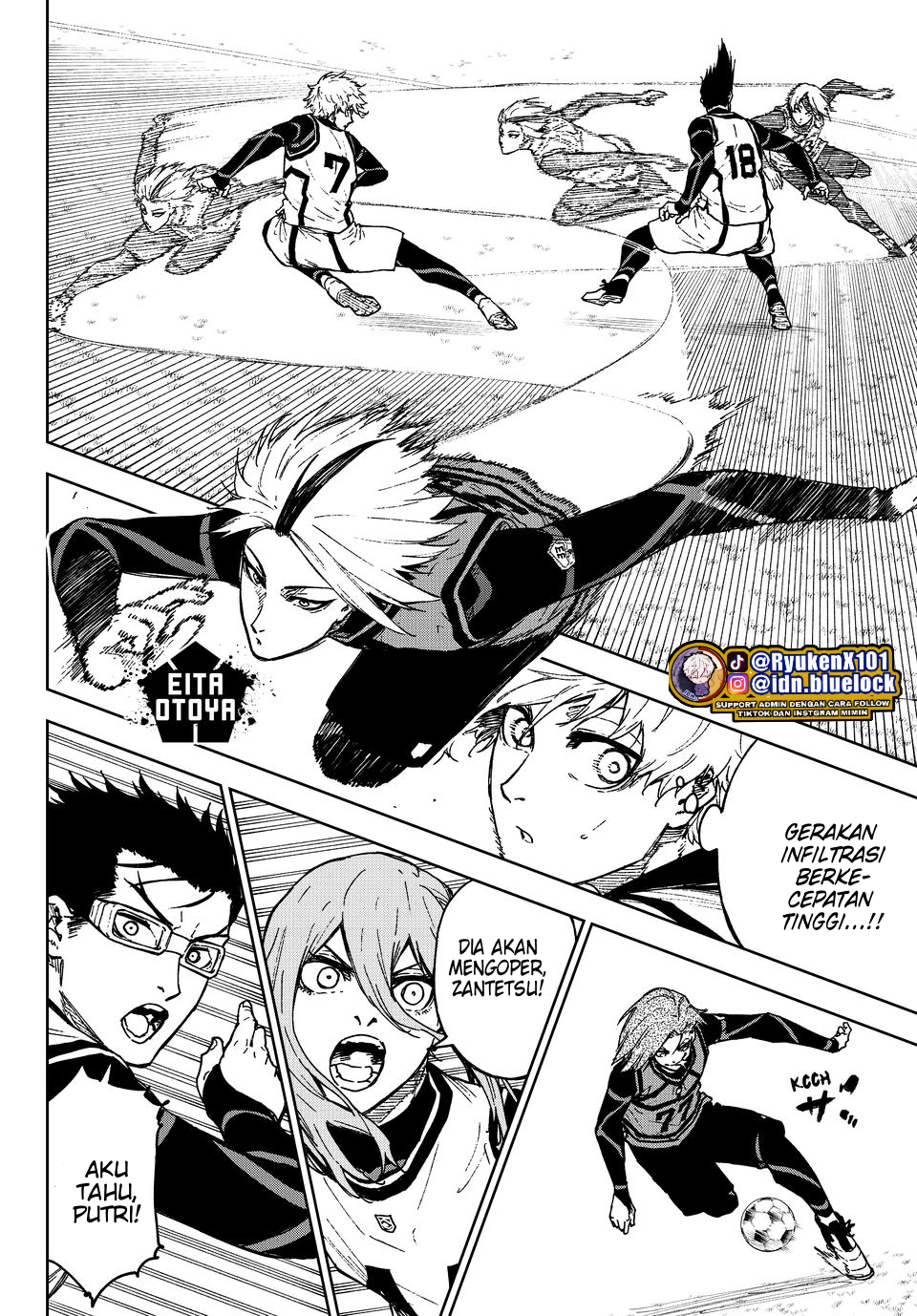 Blue Lock: Episode Nagi Chapter 25 Gambar 21